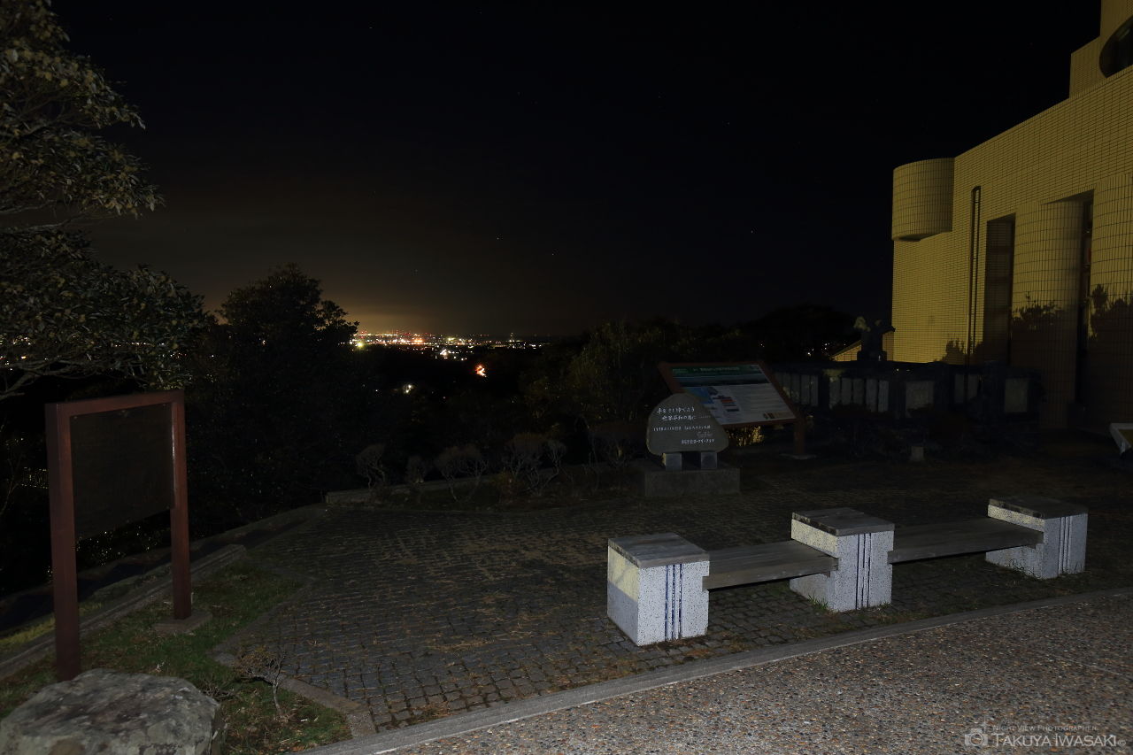 地球の丸く見える丘展望館の夜景スポット写真（4）