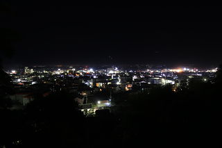 天神山公園の夜景スポット写真（1）class=
