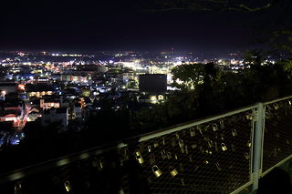 山王台公園の夜景スポット写真（3）class=