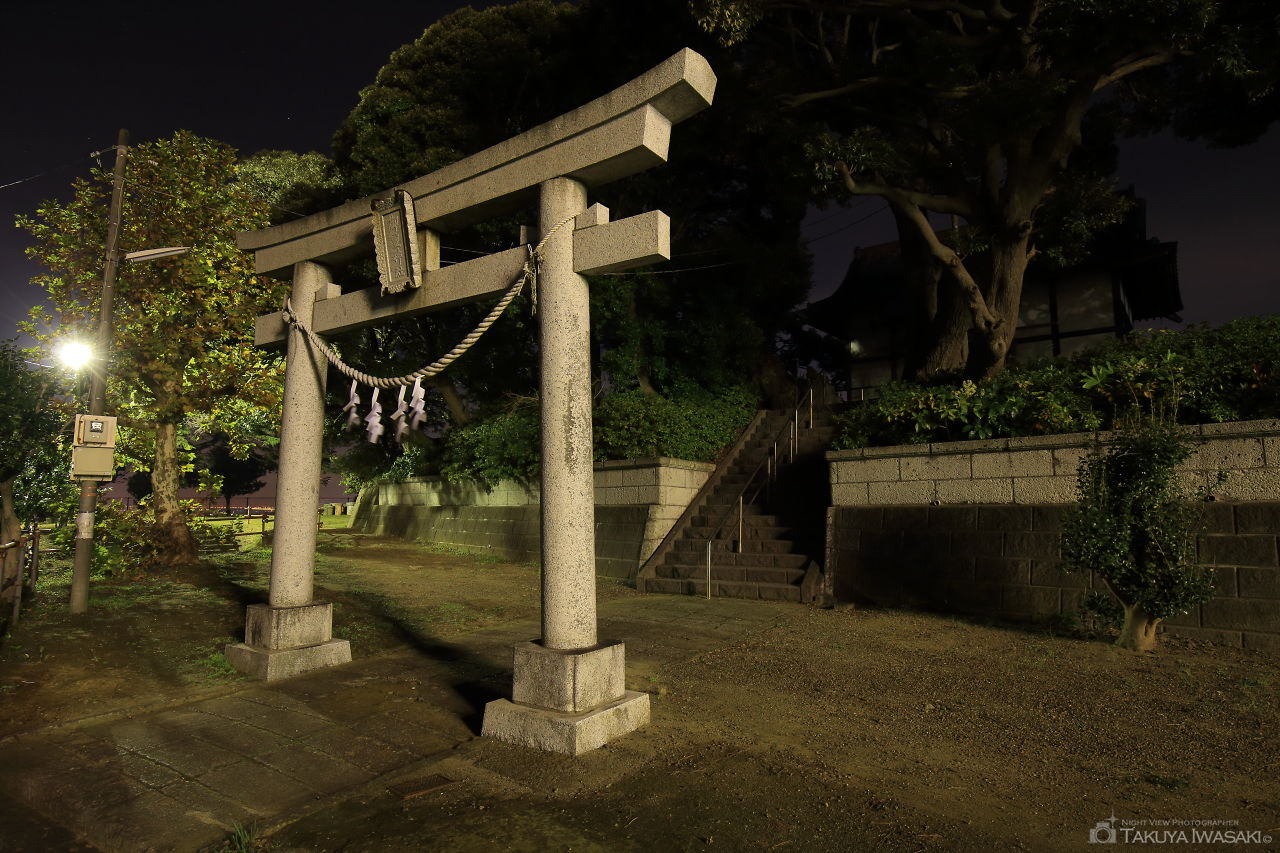 御霊神社の夜景スポット写真（3）