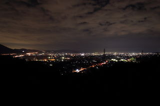浅間山麓の夜景スポット写真（1）class=