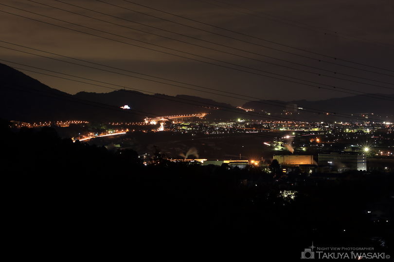 浅間山麓の夜景スポット写真（2）
