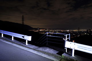 浅間山麓の夜景スポット写真（4）class=