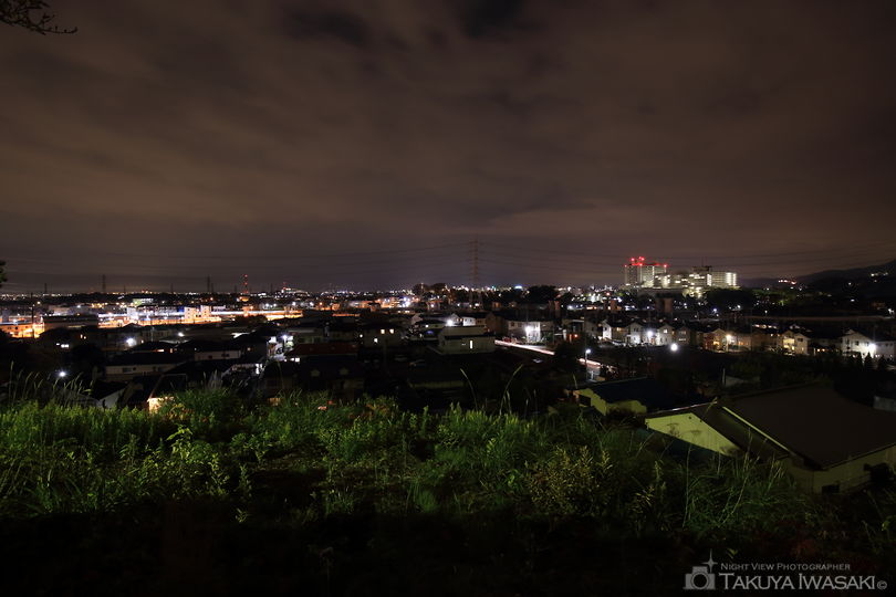 塔ノ越公園の夜景スポット写真（1）