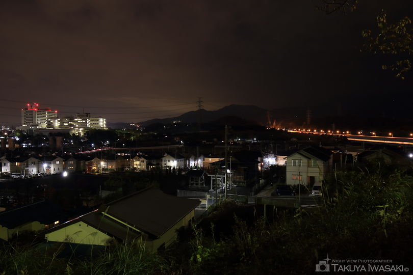 塔ノ越公園の夜景スポット写真（2）