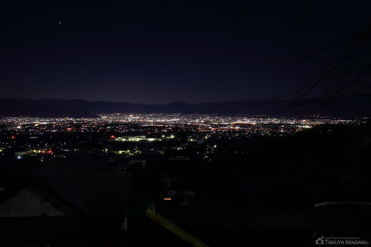 築山御崎公園の夜景スポット写真（1）