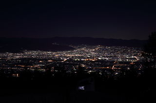 櫛形山 見晴らし平の夜景スポット写真（1）class=
