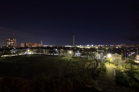 おゆみ野南公園の夜景スポット写真（1）class=