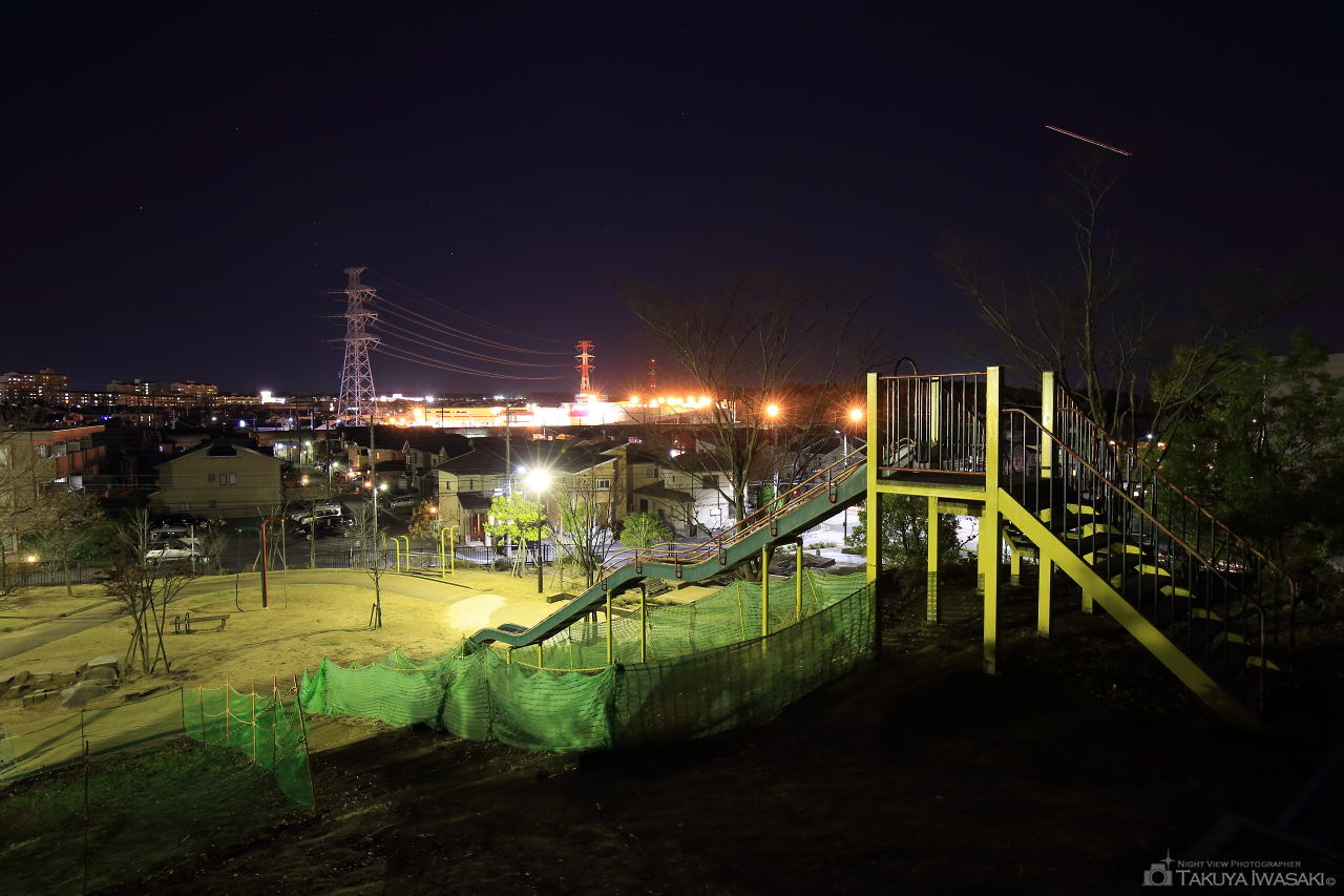 おゆみ野南公園の夜景スポット写真（3）