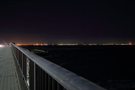 美浜大橋の夜景スポット写真（2）class=