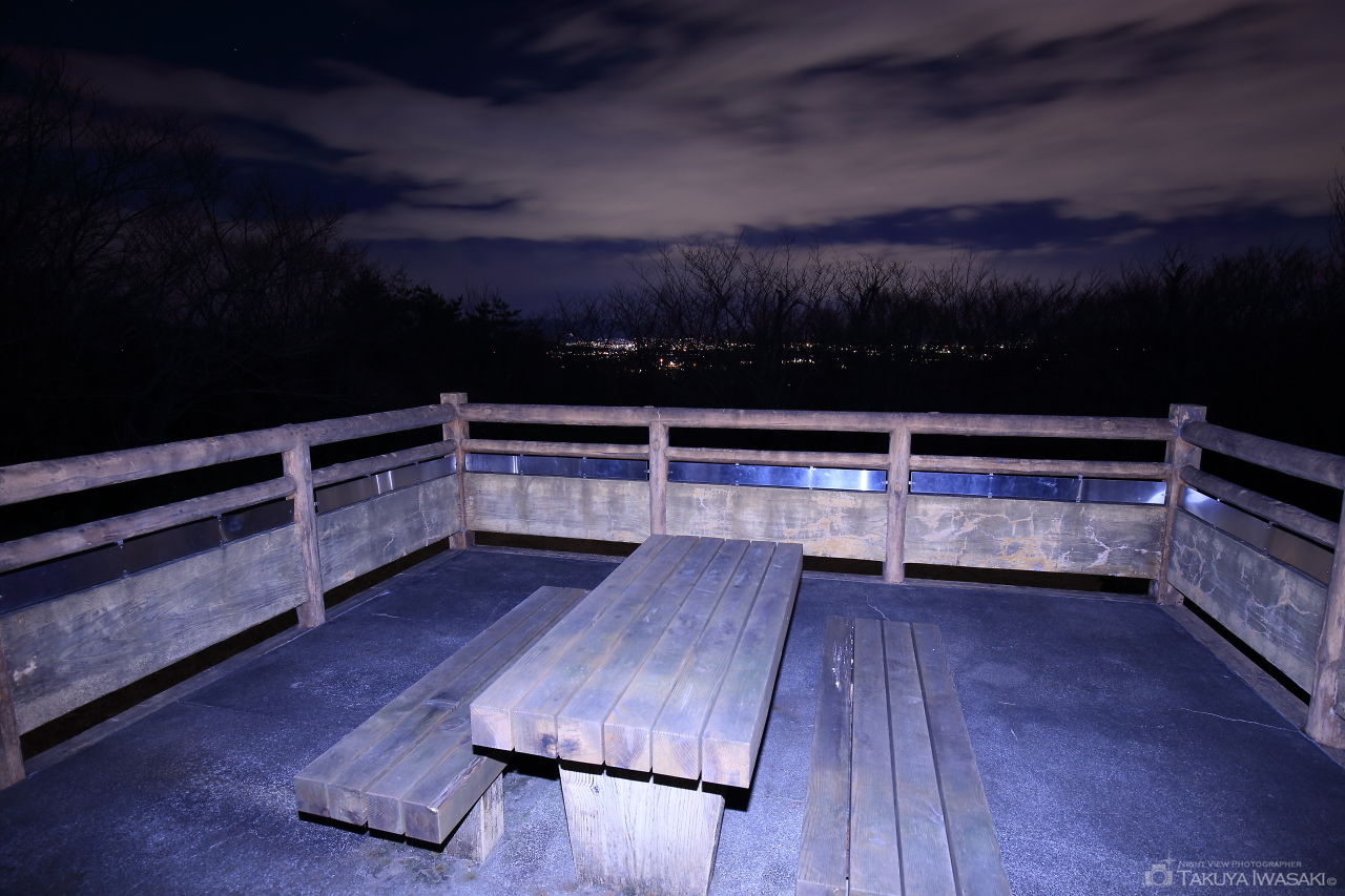 さくら山展望台の夜景スポット写真（2）