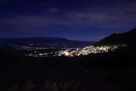 長峰展望台の夜景スポット写真（1）class=