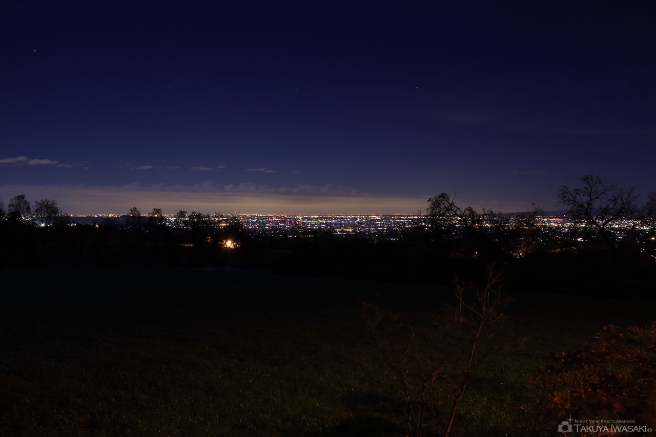 サンデンフォレストの夜景スポット写真（1）