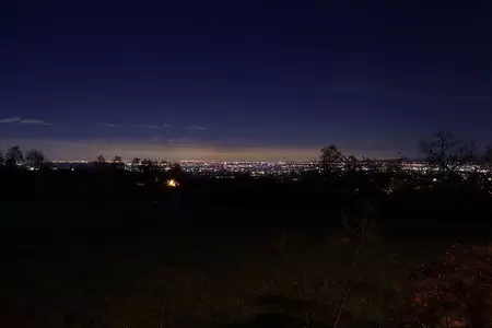サンデンフォレストの夜景