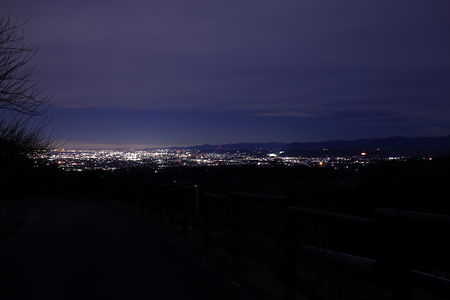 前橋市・高崎市方面の夜景