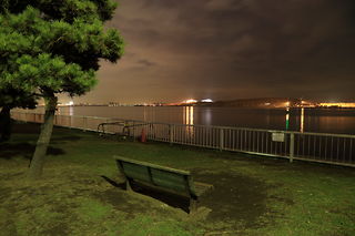 暁埠頭公園の夜景スポット写真（4）class=