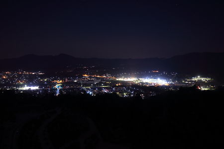 ヤマダ電機・イオン方面の夜景
