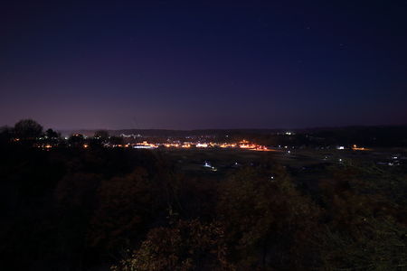 常陸太田市の夜景