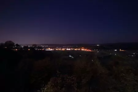見晴公園の夜景