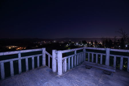 西山公園 展望台の夜景スポット写真（2）class=