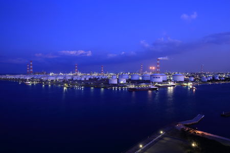 港公園展望塔の夜景