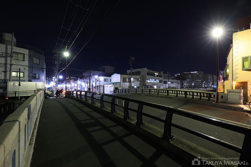 十間橋の夜景スポット写真（4）