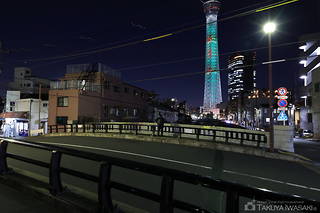 十間橋の夜景スポット写真（5）class=