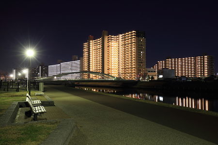 新田さくら公園の夜景スポット写真（3）class=