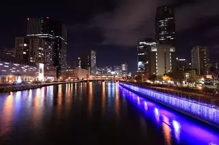 玉江橋の夜景