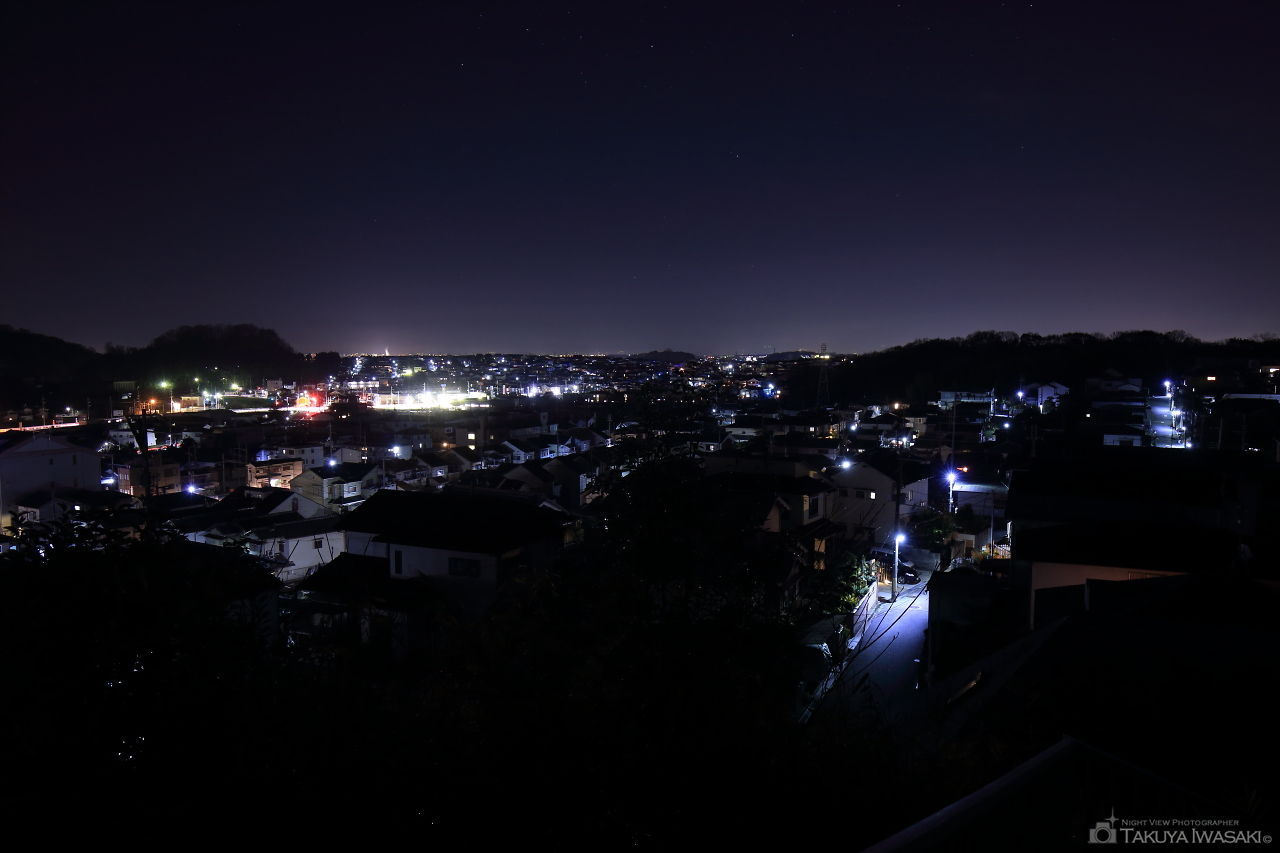 烏土塚古墳の夜景スポット写真（1）