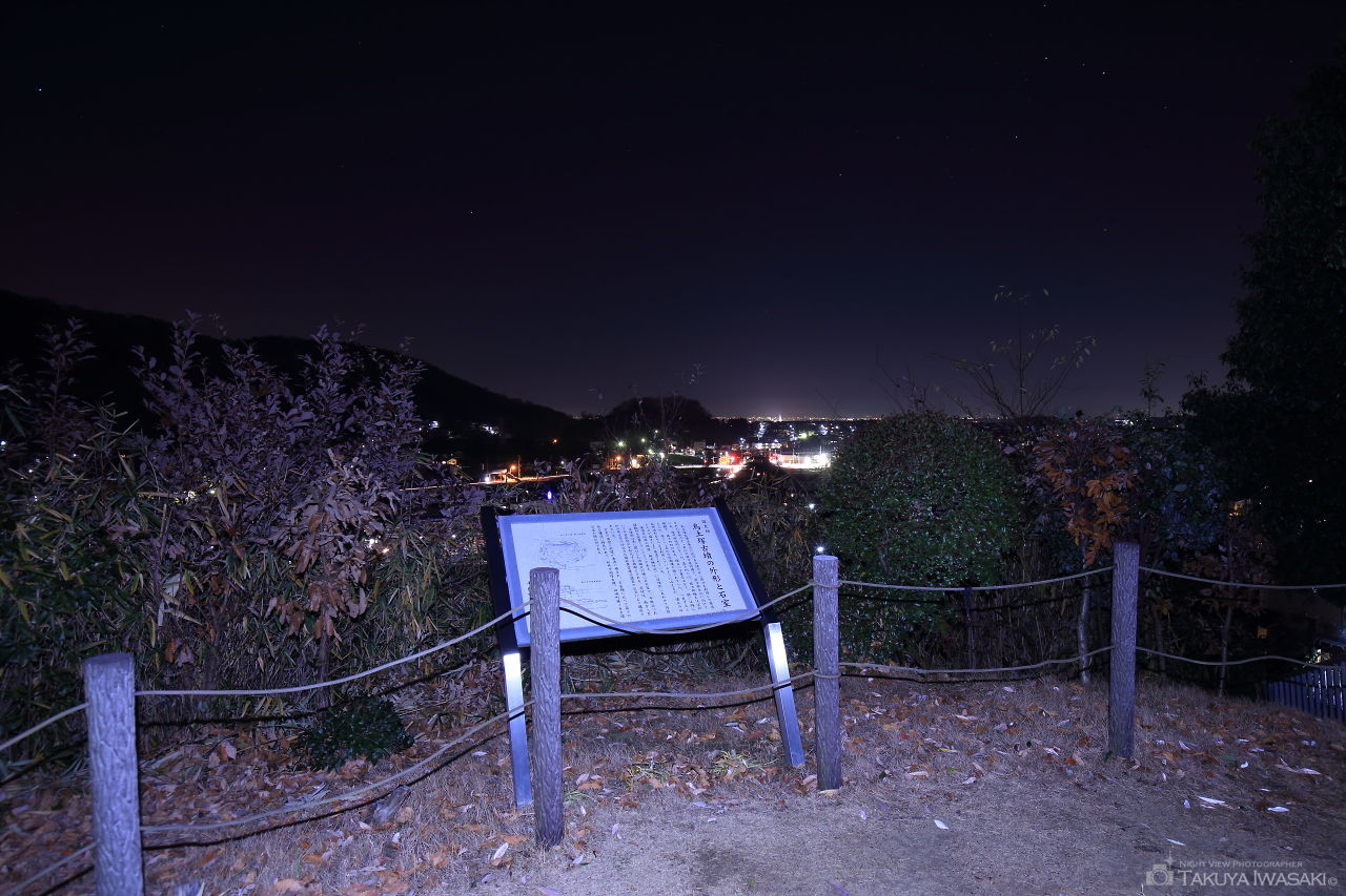 烏土塚古墳の夜景スポット写真（2）