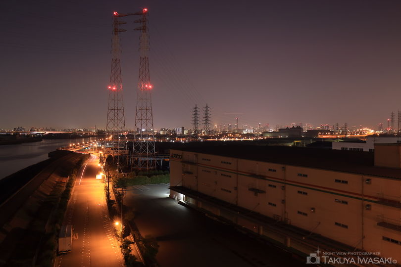 中島新橋の夜景スポット写真（1）