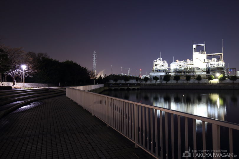阪神なぎさ回廊の夜景スポット写真（2）