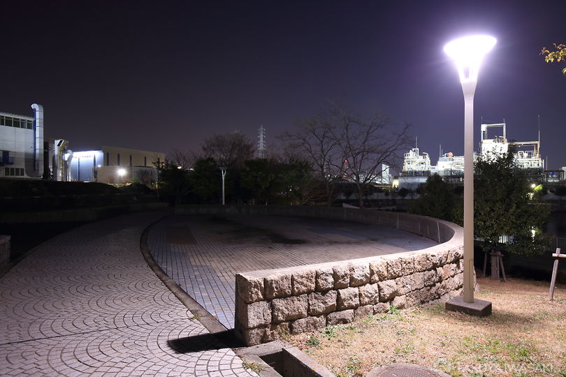 阪神なぎさ回廊の夜景スポット写真（4）