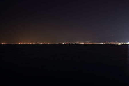 尼崎市立魚つり公園の夜景スポット写真（2）class=