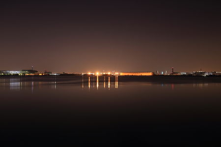 船出地区の工場夜景