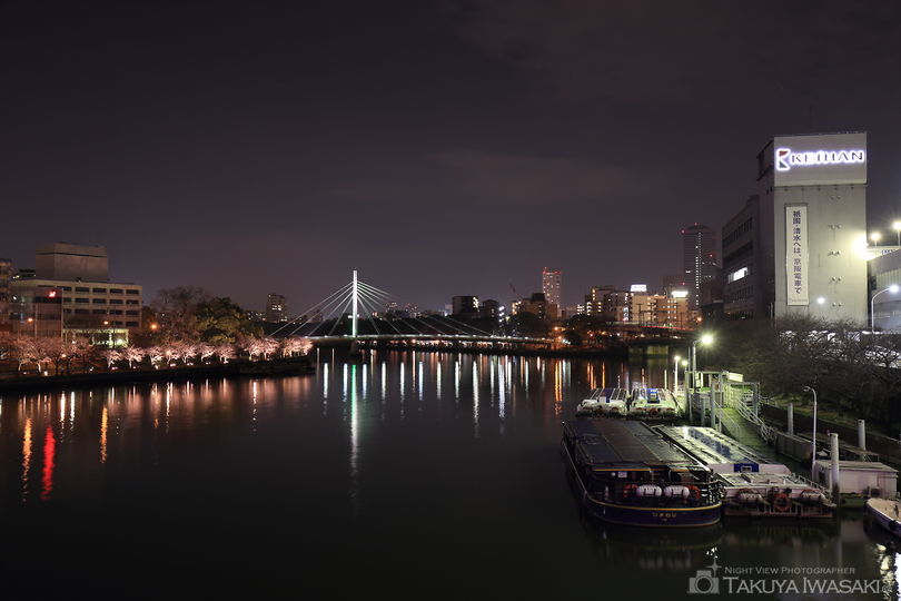 天満橋の夜景スポット写真（2）