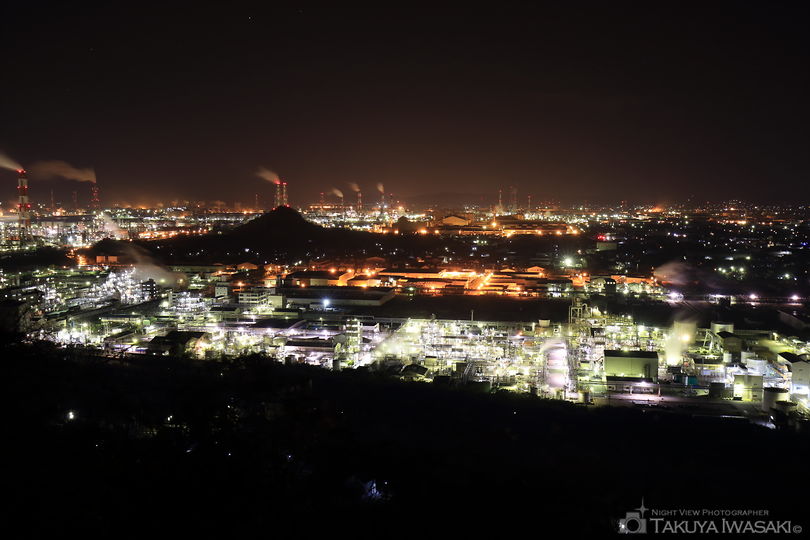 鷲羽山スカイラインの夜景スポット写真（2）