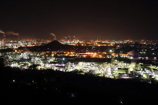 鷲羽山スカイラインの夜景スポット写真（2）class=