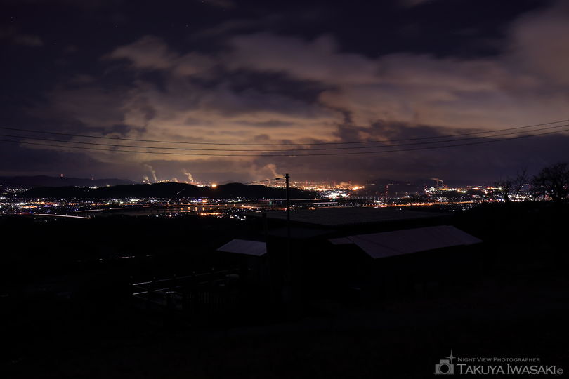 反古山の夜景スポット写真（1）