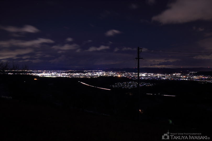 反古山の夜景スポット写真（2）