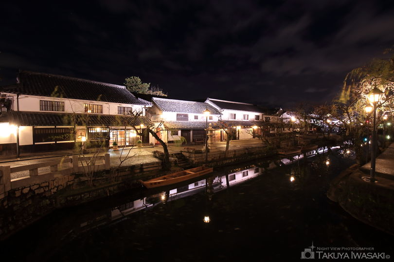 倉敷美観地区の夜景スポット写真（3）