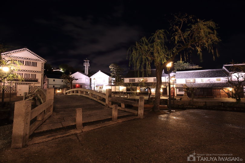 倉敷美観地区の夜景スポット写真（5）