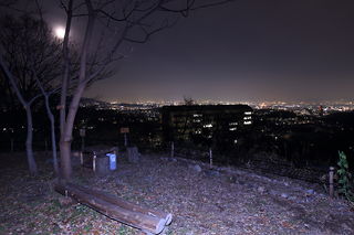 阿武山の夜景スポット写真（3）class=