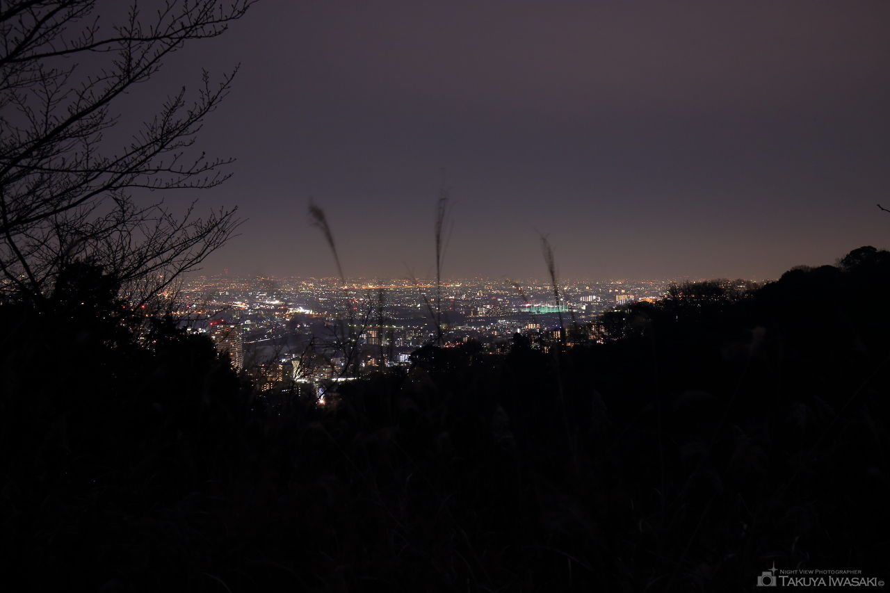 塩尾寺休憩所の夜景スポット写真（1）