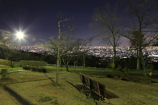 中山桜台公園の夜景スポット写真（4）class=