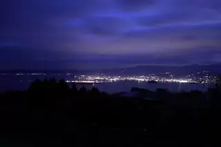琴ノ尾公園の夜景