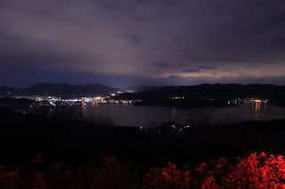 日岳公園の夜景スポット写真（2）class=