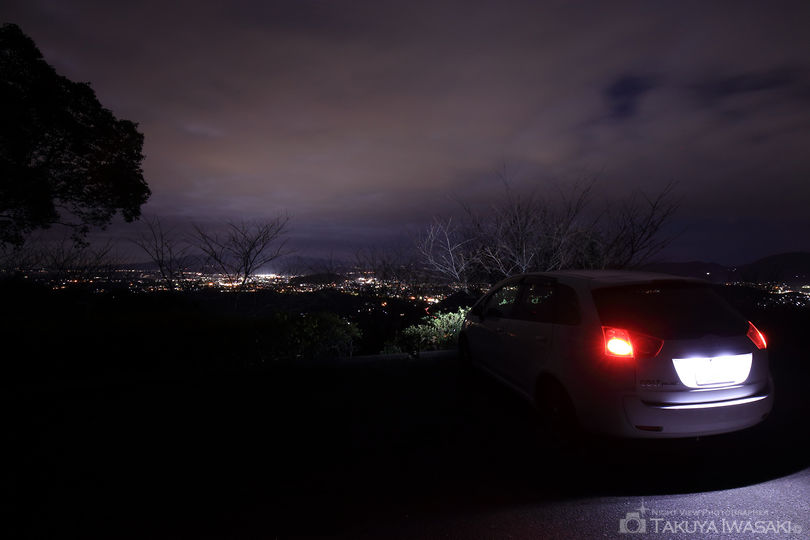 日岳公園の夜景スポット写真（3）