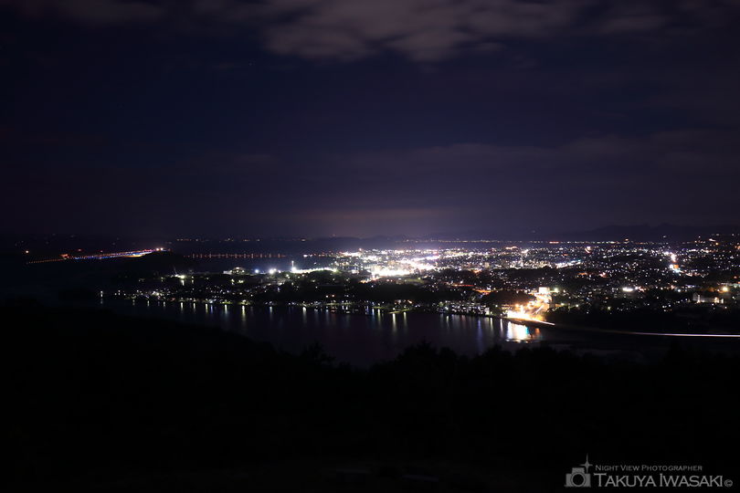 妙法寺 平和仏舎利塔の夜景スポット写真（1）